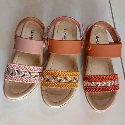 SELOP SANDAL ANAK PEREMPUAN LIBERTY TALI BELAKANG