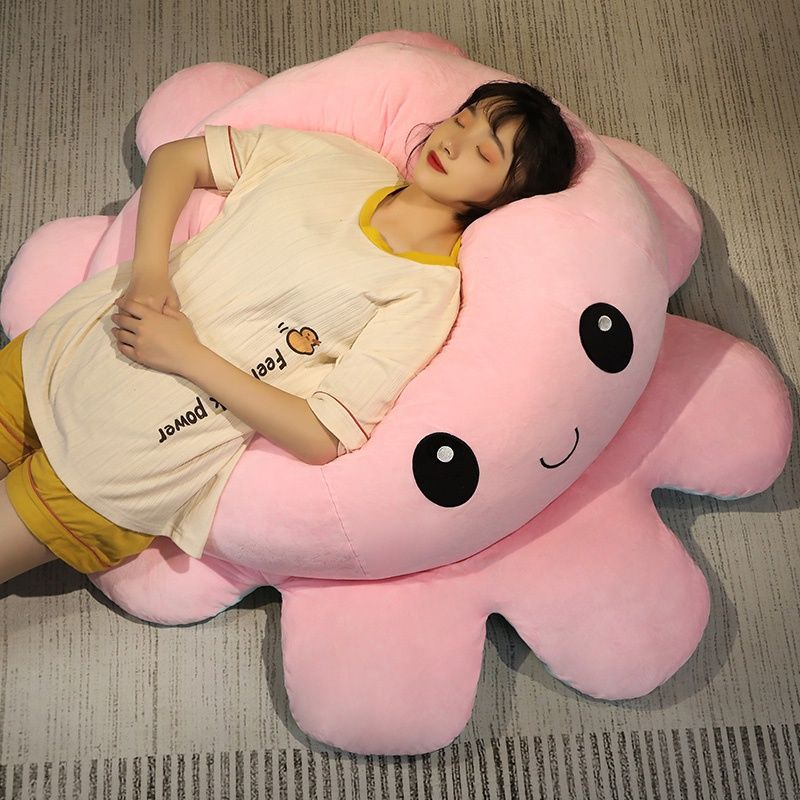 Boneka gurita jumbo bolak balik octopus doll ukuran 40 cm, mainan baru ukuran besar