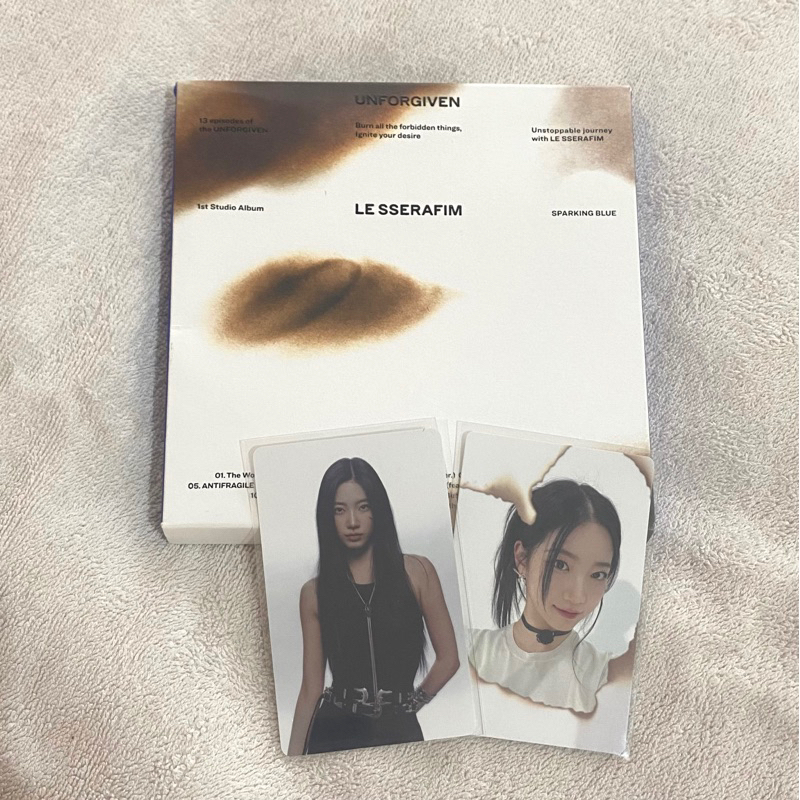 LE SSERAFIM UNFORGIVEN ALBUM COMPACT