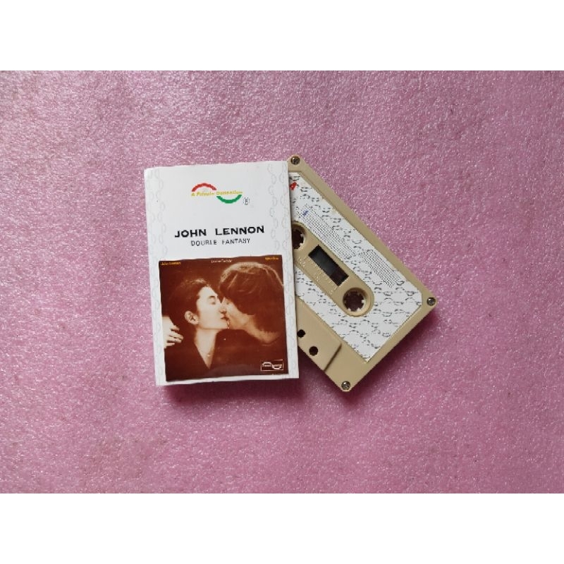 kaset pita pop rock JOHN LENNON double fantasy not the Beatles