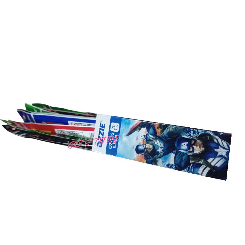 

Isi Pulpen Gel 0.5mm Tinta Lancar 1 Pak isi 20