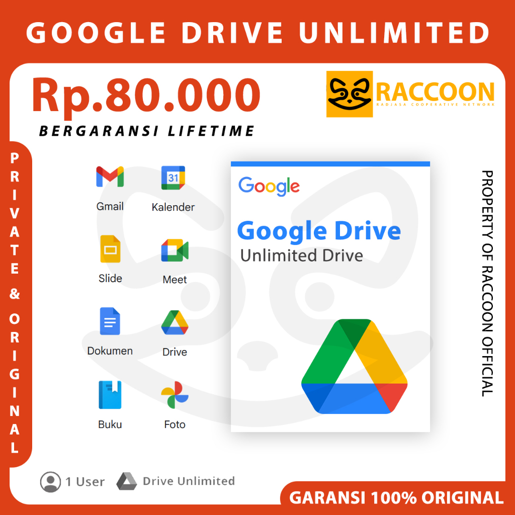 Gdrive Unlimited Google Drive Unlimited Storage Permanen Bisa Request Username +Lakban Bening +Bubbl