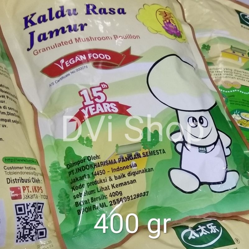 

Nafariz724 Totole Kaldu Rasa Jamur 400 Gr Gram