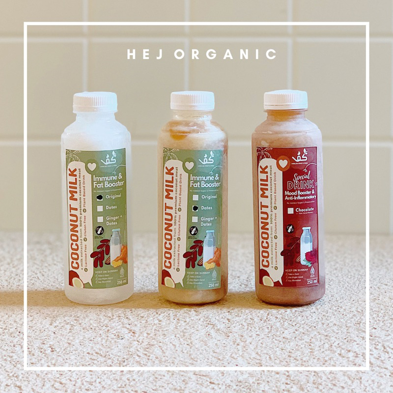 

Coconut Milk Drink Plant Based, Vegan Friendly By Kabilah Fruit & Food