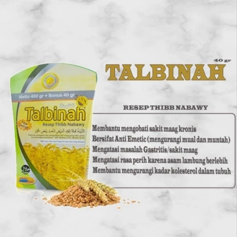 

Talbinah Tepung Gandum Asli
