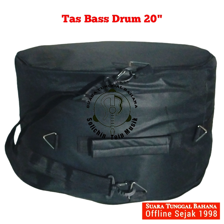 Tas Bass Drum 20 inch 55 x 30 cm Full Busa | Solichin Toip