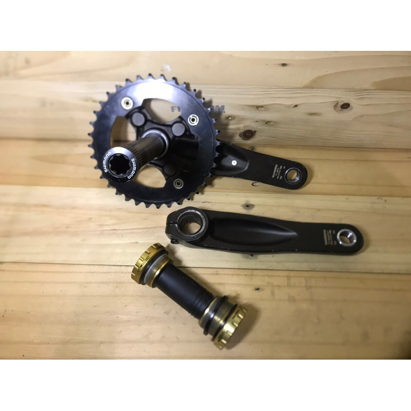Shimano Zee M645 single crank 36T + BB80