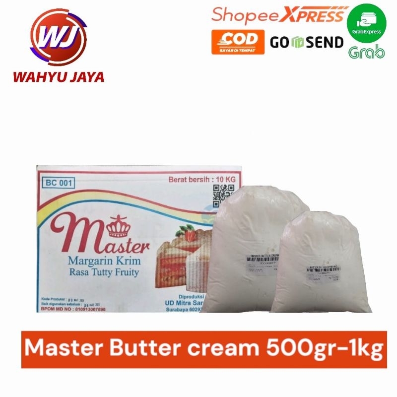 

master butter cream ripek 500gr-1kg