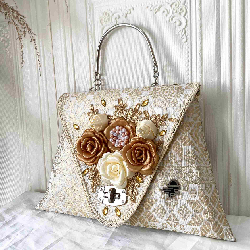 PSH Tas Pesta Songket Tas Wanita Premium Songket Terbaru