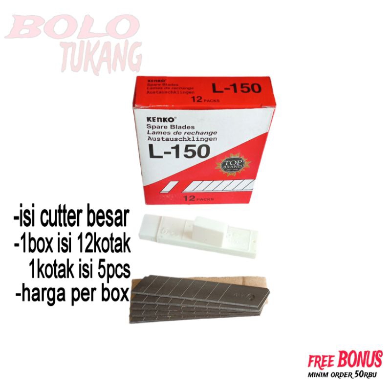 

ISI CUTTER BESAR KENKO L150
