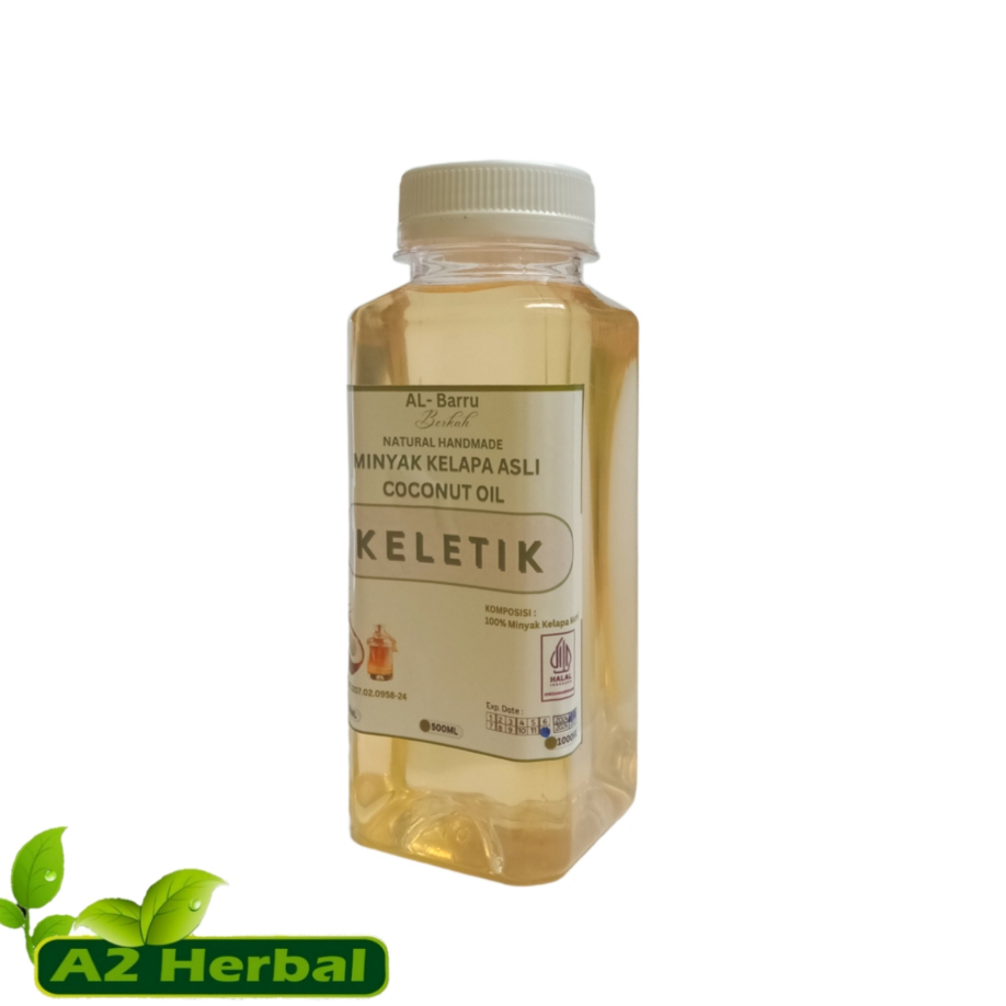 

Minyak VCO keletik 250 Ml | Natural Handmade Coconut Oil Abarru