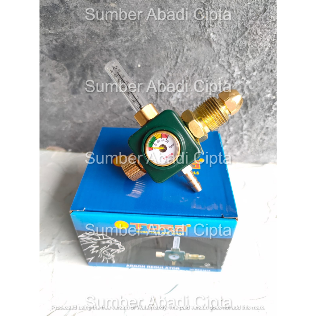 TORA Regulator Las Welding Argon TIG