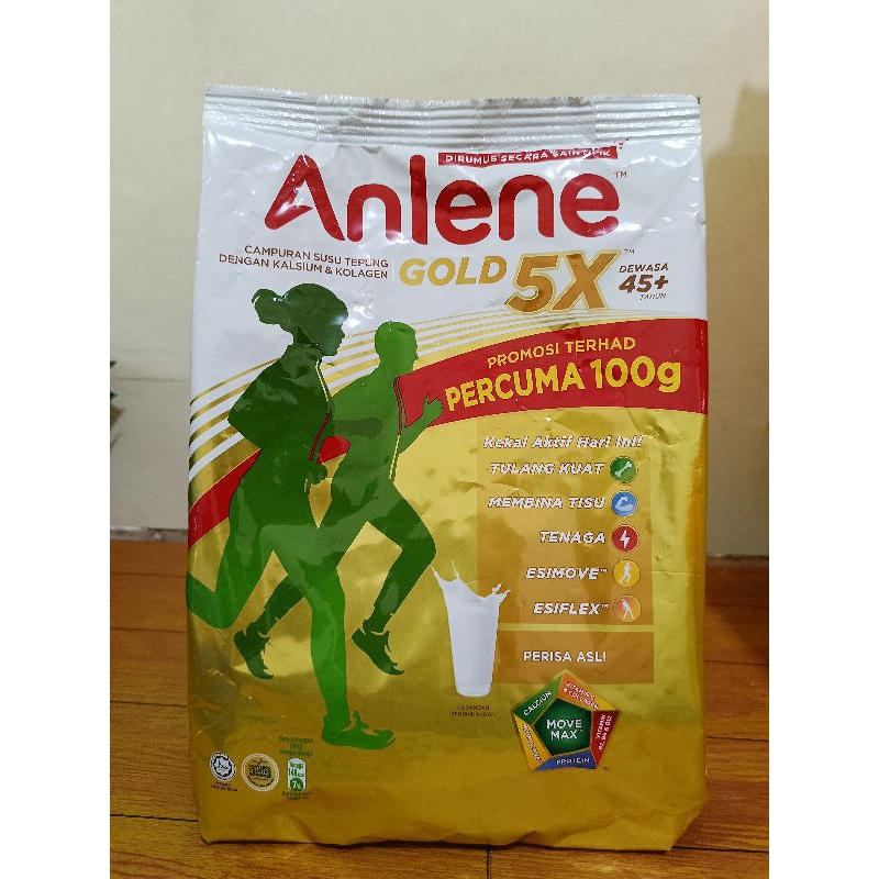 

Anlene Gold 5X ( 950 + 100gr )