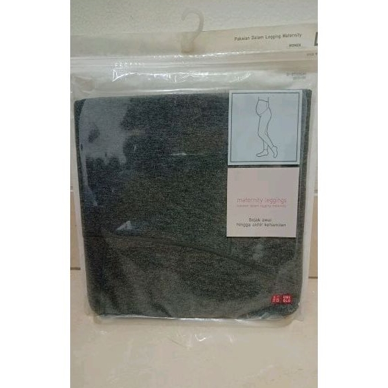 Uniqlo legging hamil maternity uk L grey