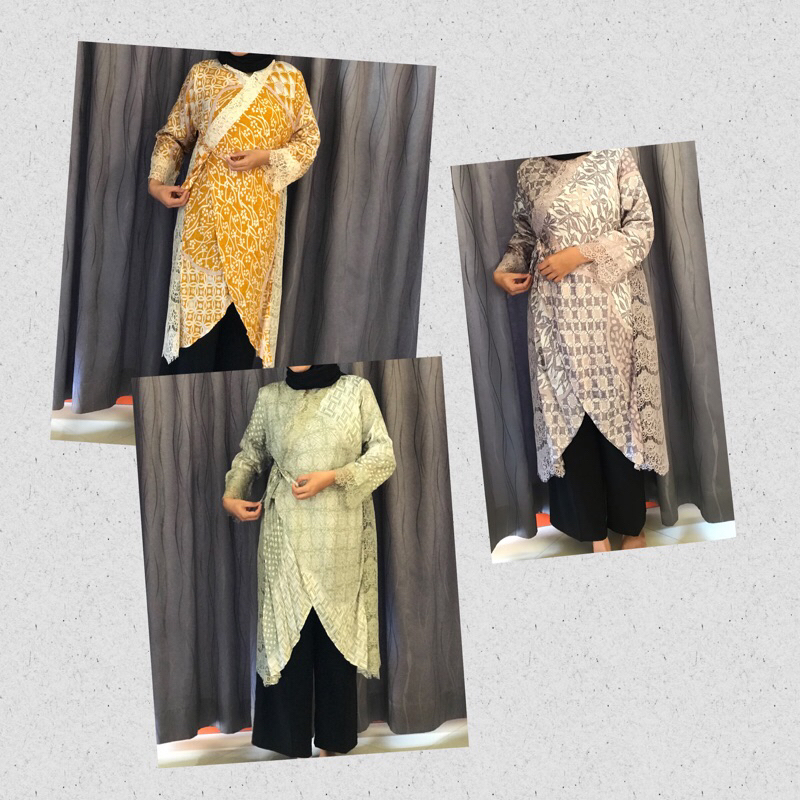 Ariana kimono lace batik viscose