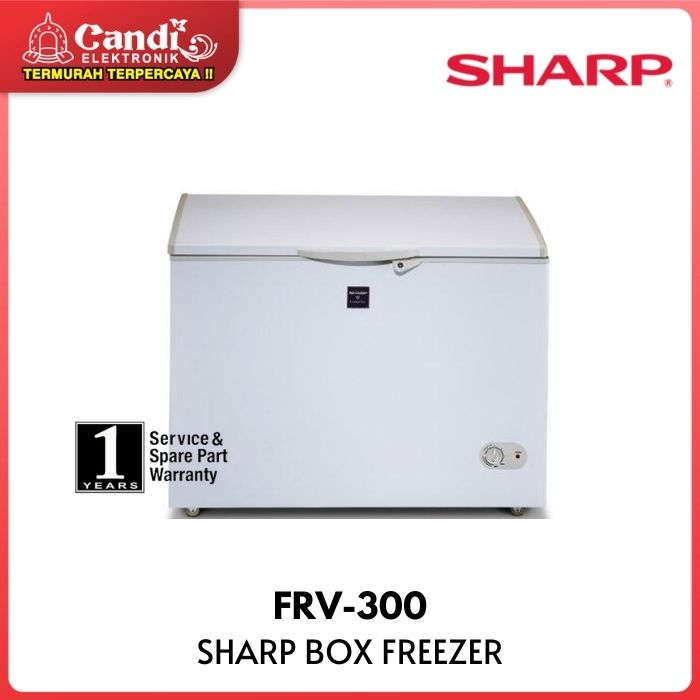 SHARP BOX FREEZER FRV-300 250 LITER CHEST FREEZER