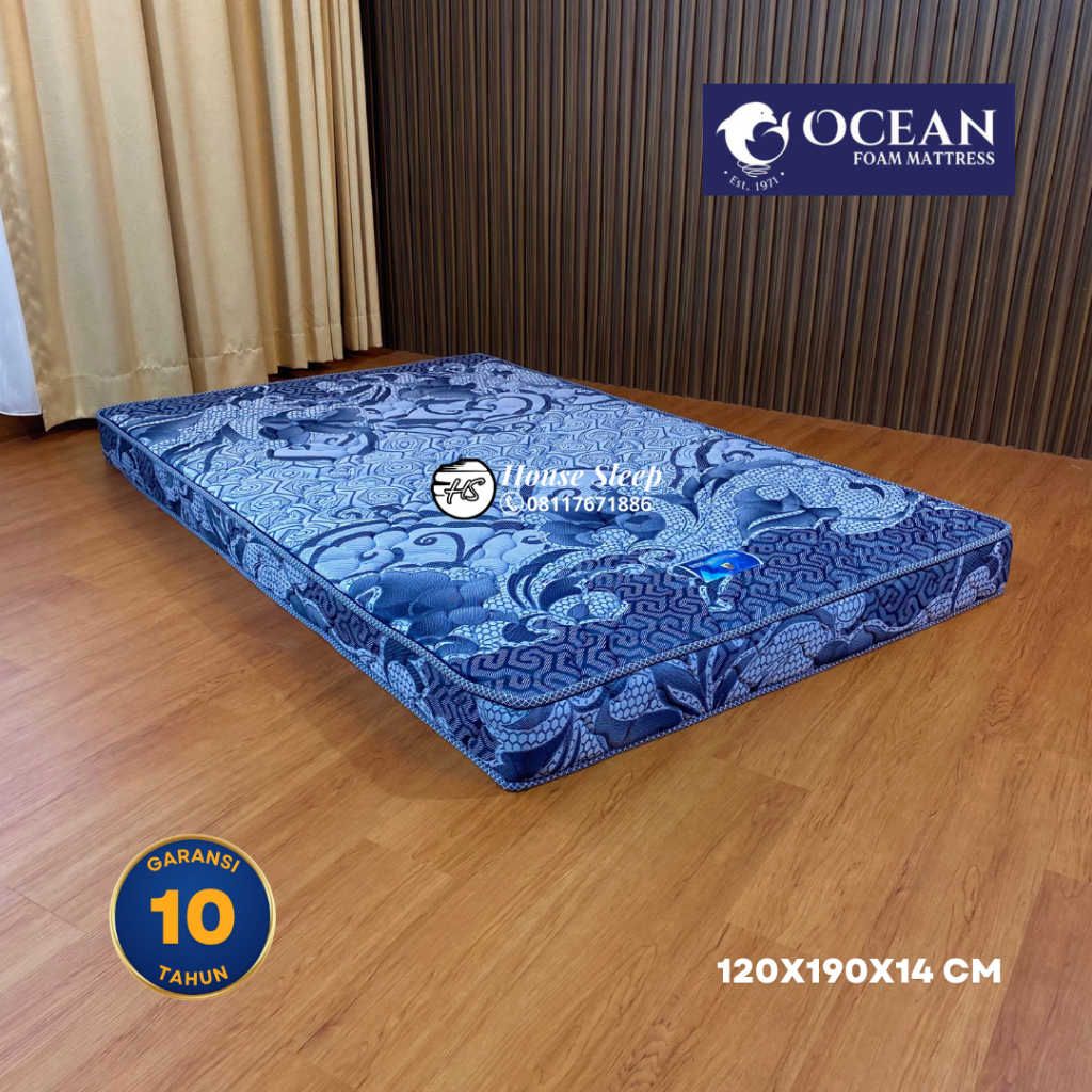 Kasur busa Ocean Rebounded 120x200x14