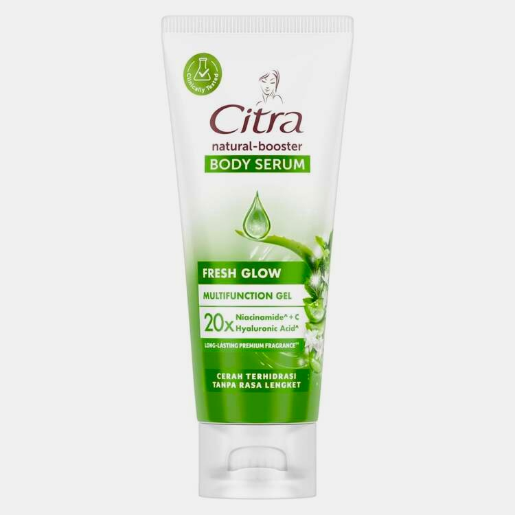 Citra Natural Booster Body Serum Fresh Glow with 20X Niacinamide + Vitamin C & 20X Hyaluronic Acid 1