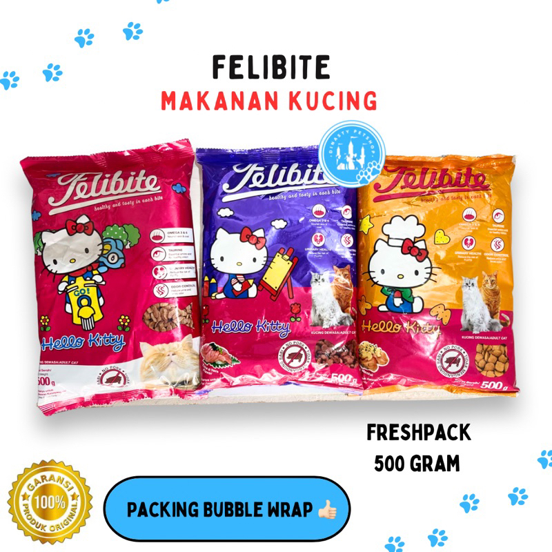 Felibite / Felibite Dewasa / Felibite Freshpack 500 gram / Felibite Adult / Felibite Ikan / Felibite