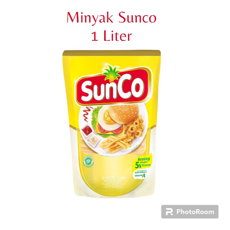 

Minyak Goreng Sunco 1 Liter •