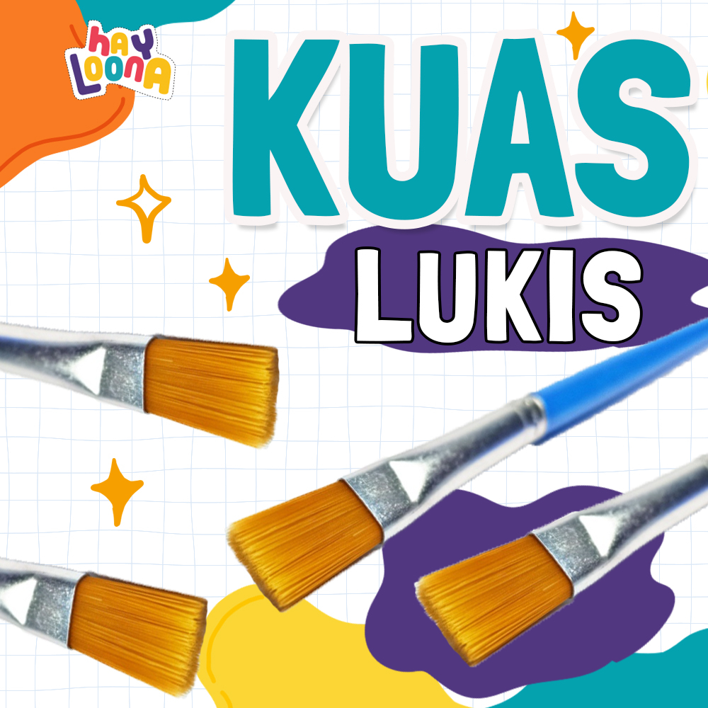 

Kuas Lukis Paint Brush Aktifitas Melukis Mewarnai Anak TK PAUD