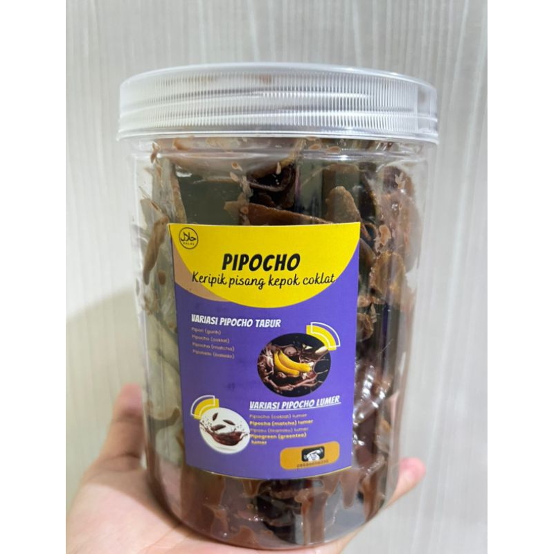 

keripik pisang coklat lumer