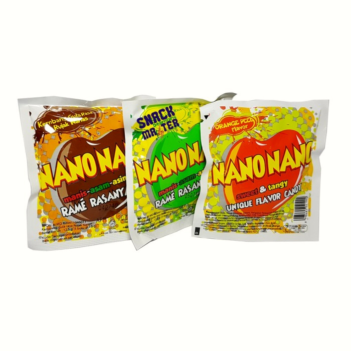 

Nano Nano Permen Manisan Buah - Netto 12.5 gr de