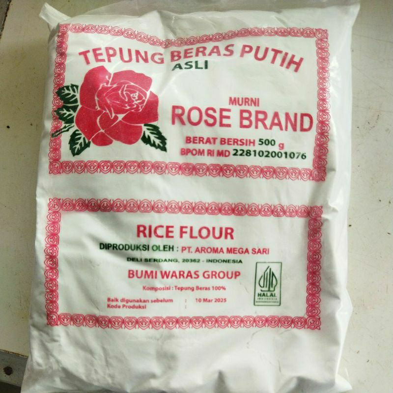 

Tepung Beras Rose Brand