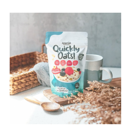 

Quickly Oats! Instant Oatmeal Original BUY 1 GET 1 FREE (250gr x 2pc)