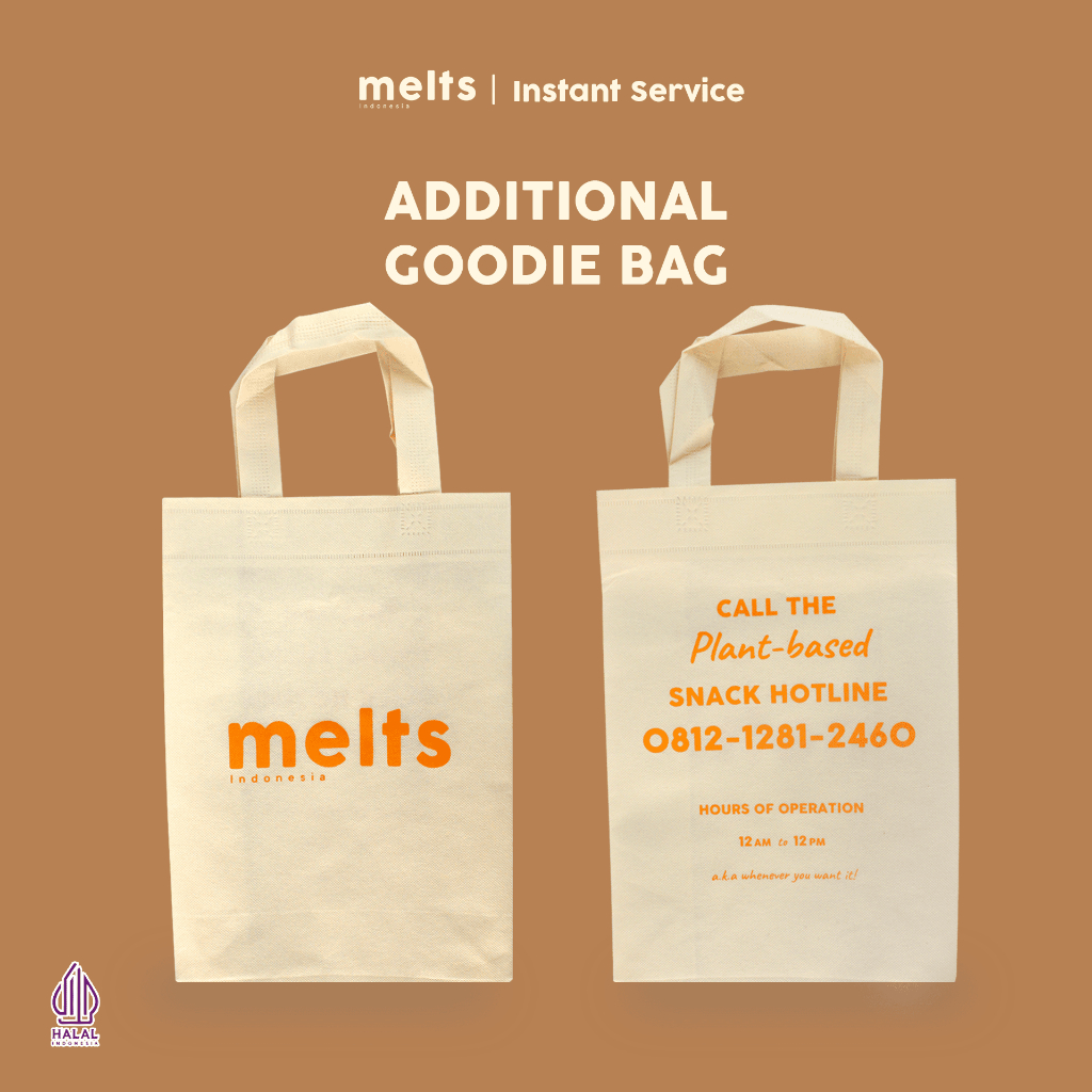 

Instant Service - Additional Goodie Bag - bungkus kado, hamper, atau produk lainnya