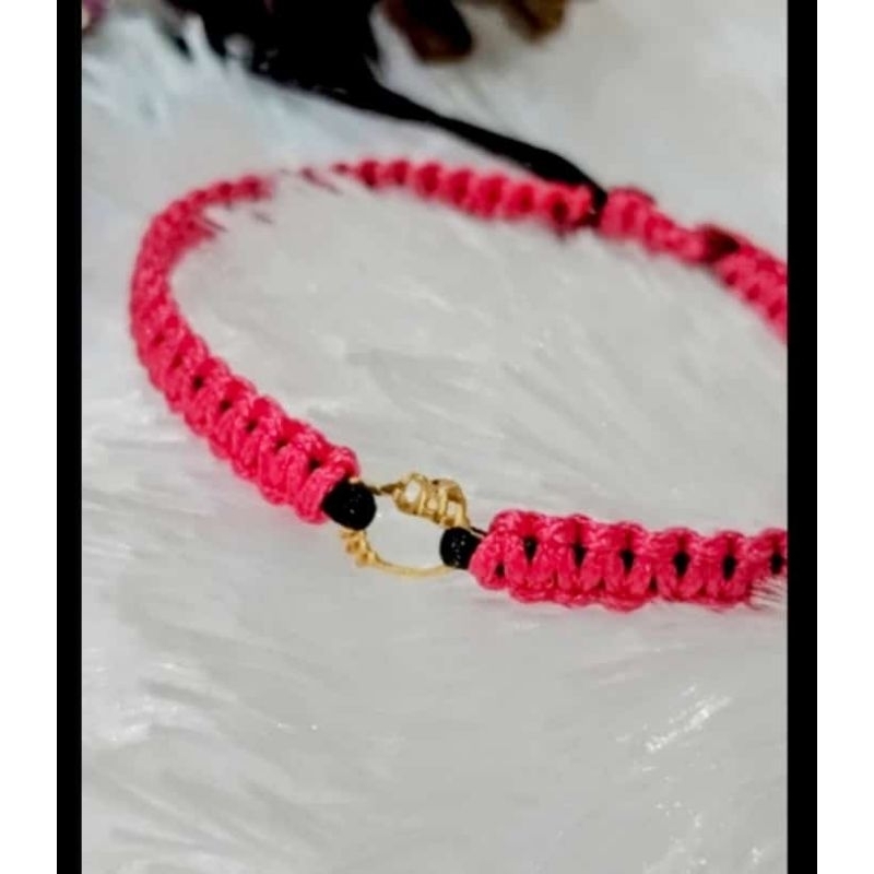 Gelang tali serut variasi emas asli mulai 6k, 8k, 16k, 24karat