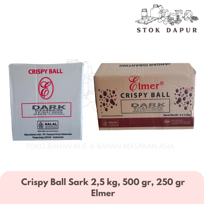 

Elmer Crispy Dark Ball 2,5 kg