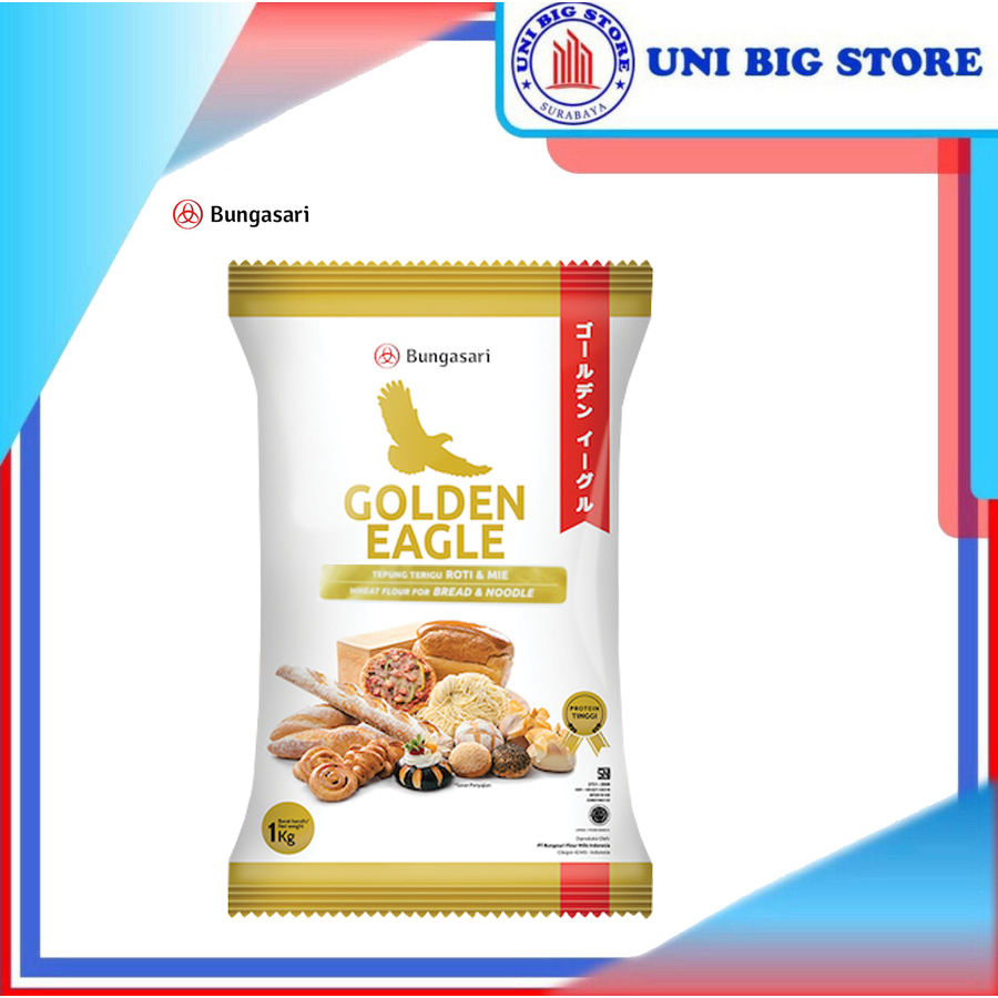 

Bungasari Golden Eagle Tepung Terigu 1 kg Flour Mills
