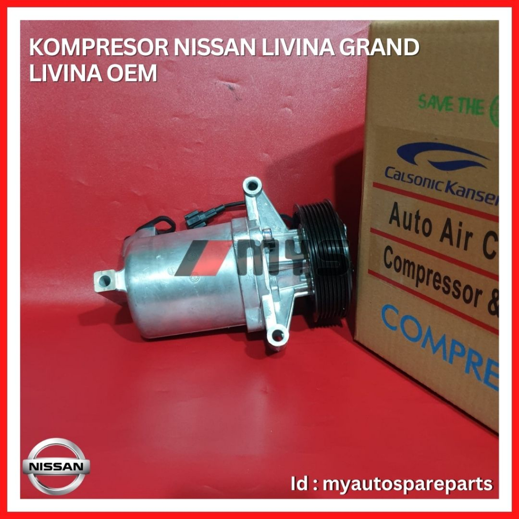 COMPRESSOR Kompresor AC Mobil NISSAN Livina Grand LIVINA SELANG PISAH CALSONIC KANSEI