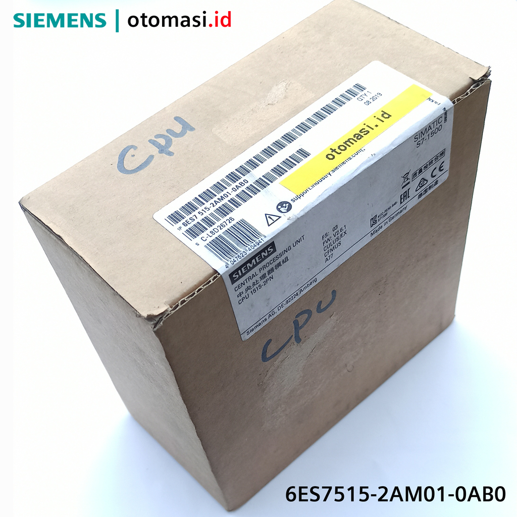 6ES7515-2AM01-0AB0 CPU 1515-2 PN PLC SIemens Simatic S7-1500 Profinet Communication