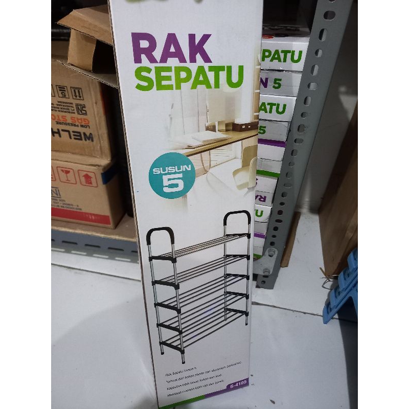 rak sepatu GSF