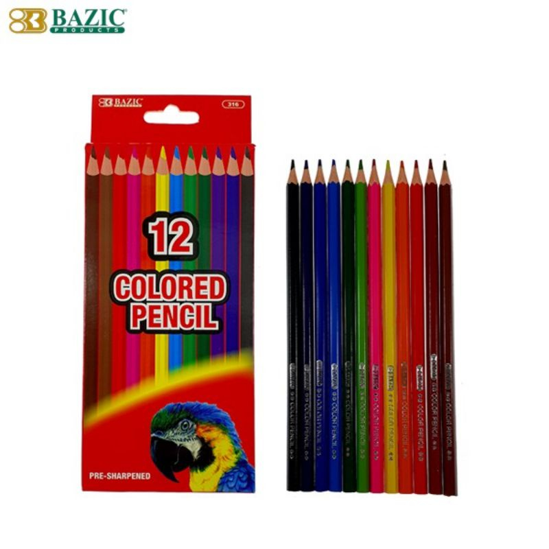 

Pensil Warna 12 Panjang BAZIC