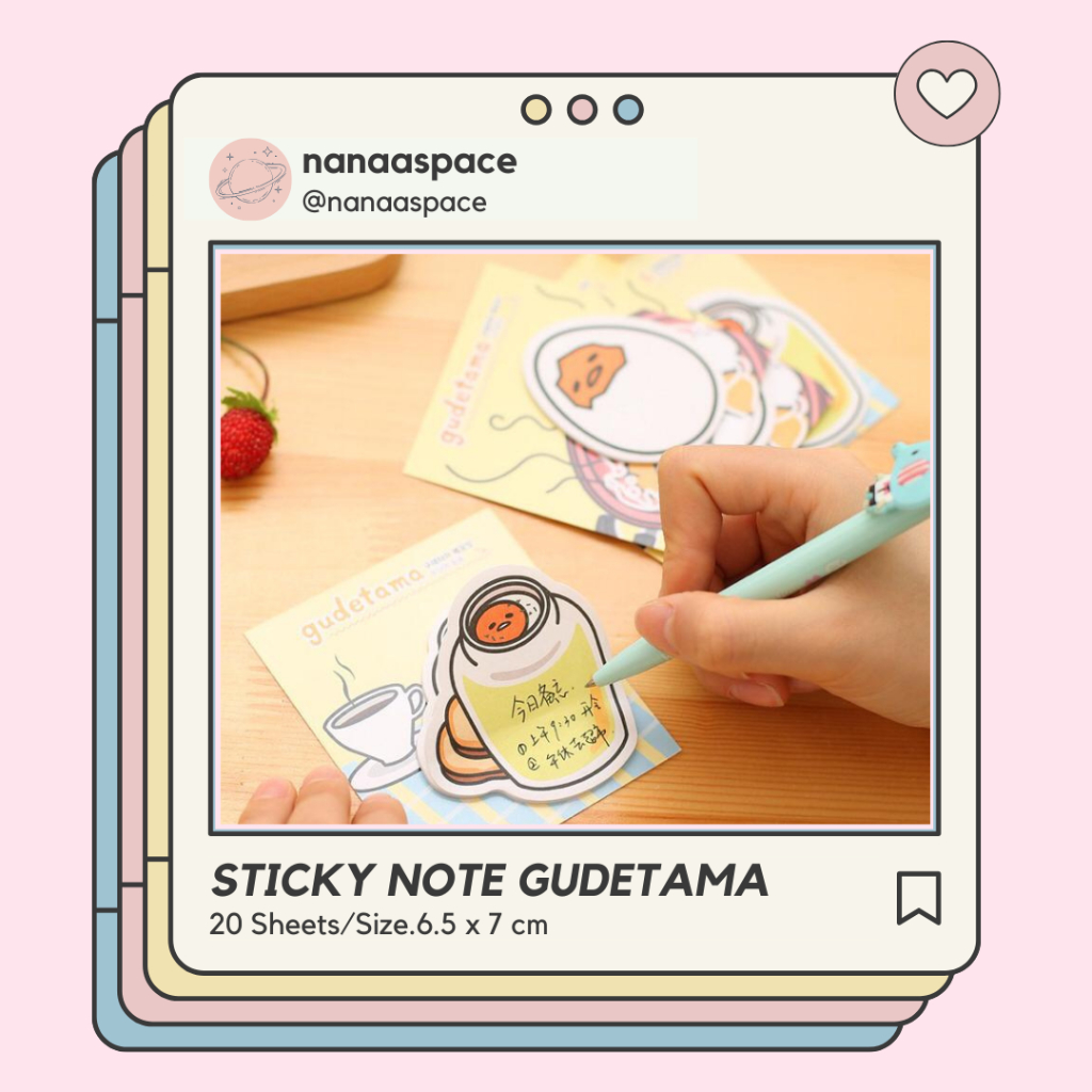 

STICKY NOTES GUDETAMA