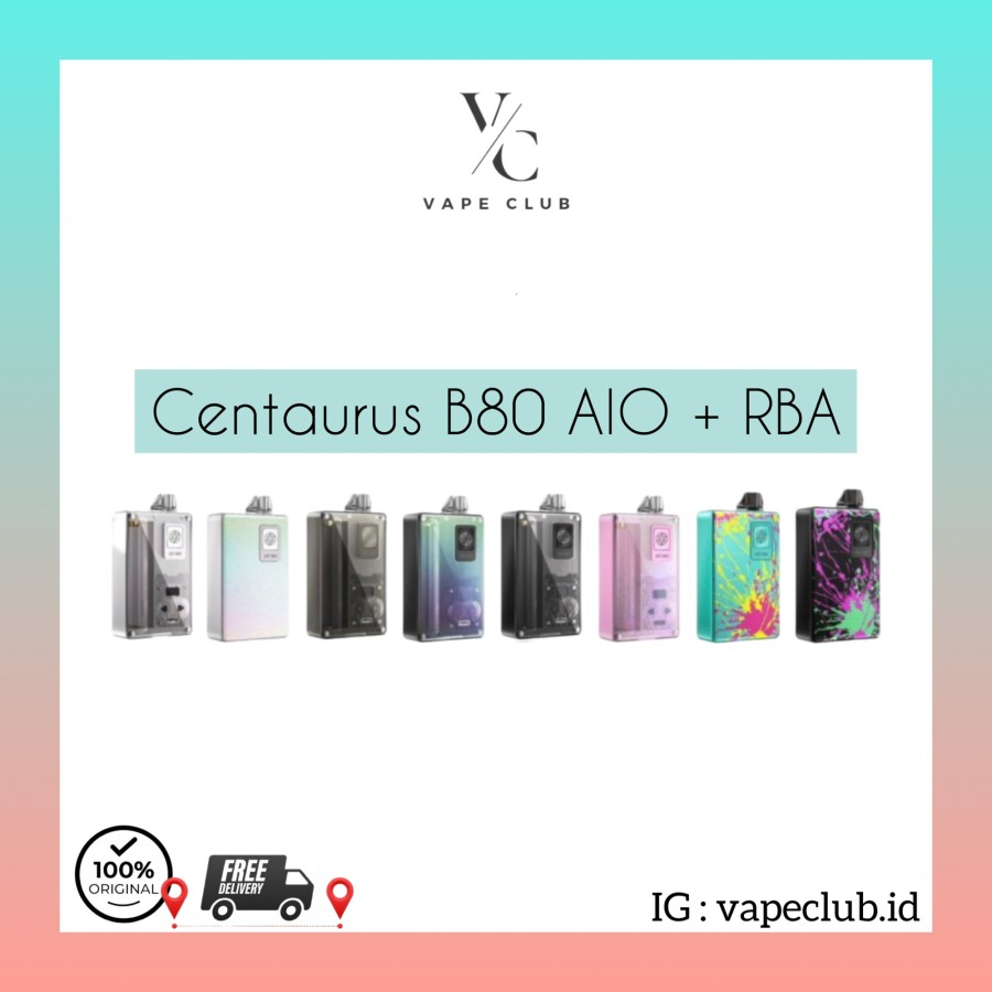 Lost Vape Centaurus B80 AIO Include RBA