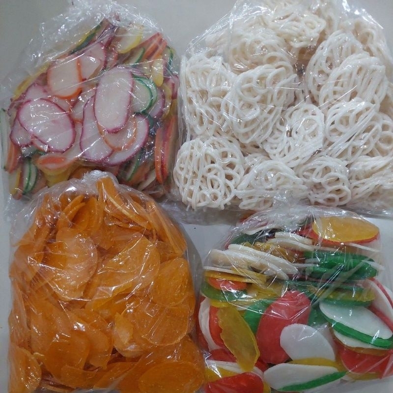

KERUPUK SEBLAK ANEKA KRUPUK ISIAN SEBLAK REPACK +-250GR