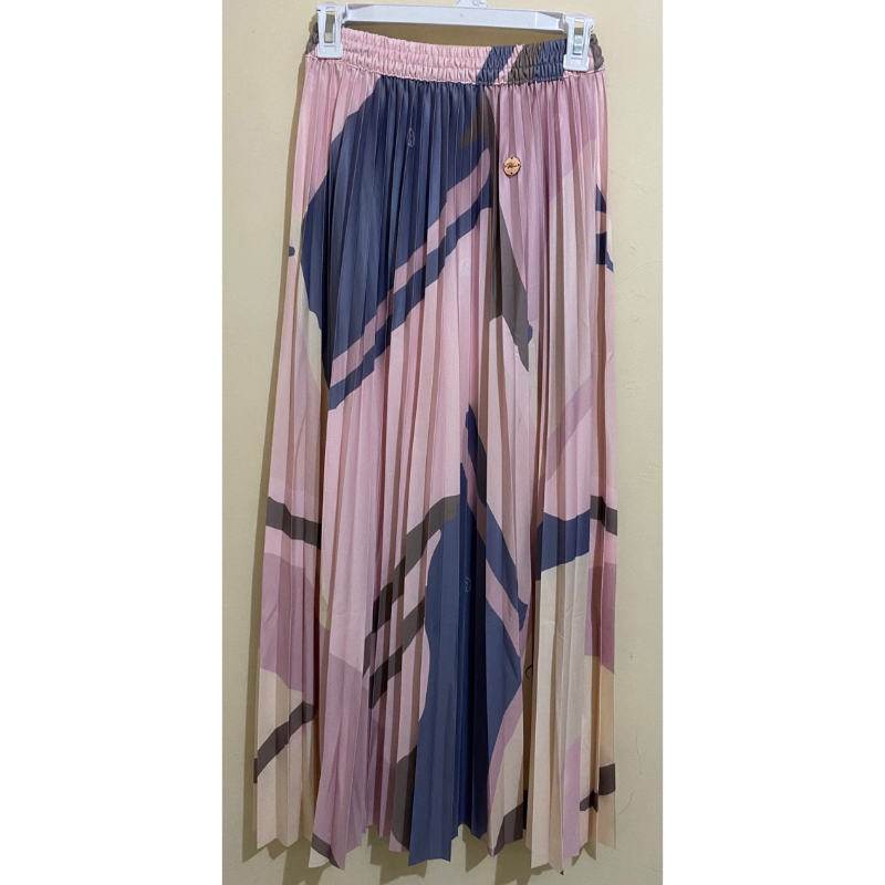 Rok plisket motif rania