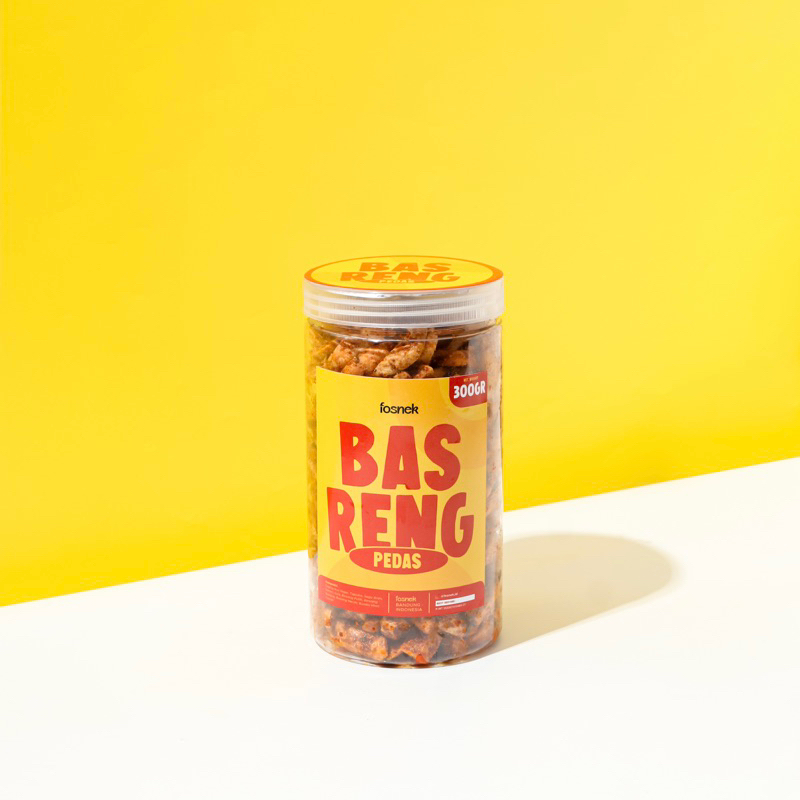 

Fosnek - Basreng Pedas / Original (Jar) | Makanan Ringan