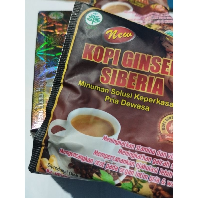 

[ECER] Kopi Ginseng Siberia Original - Minuman Solusi Pria Dewasa