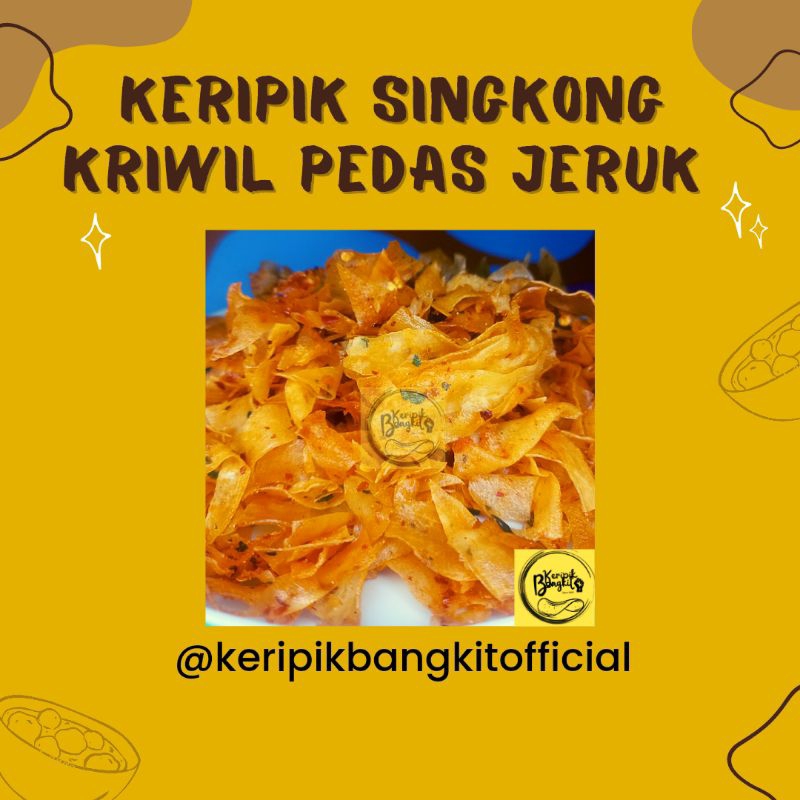 

KERIPIK SINGKONG CIKRUH 250g // KRIPSET // Keripik kriwil // Kripik Brekele