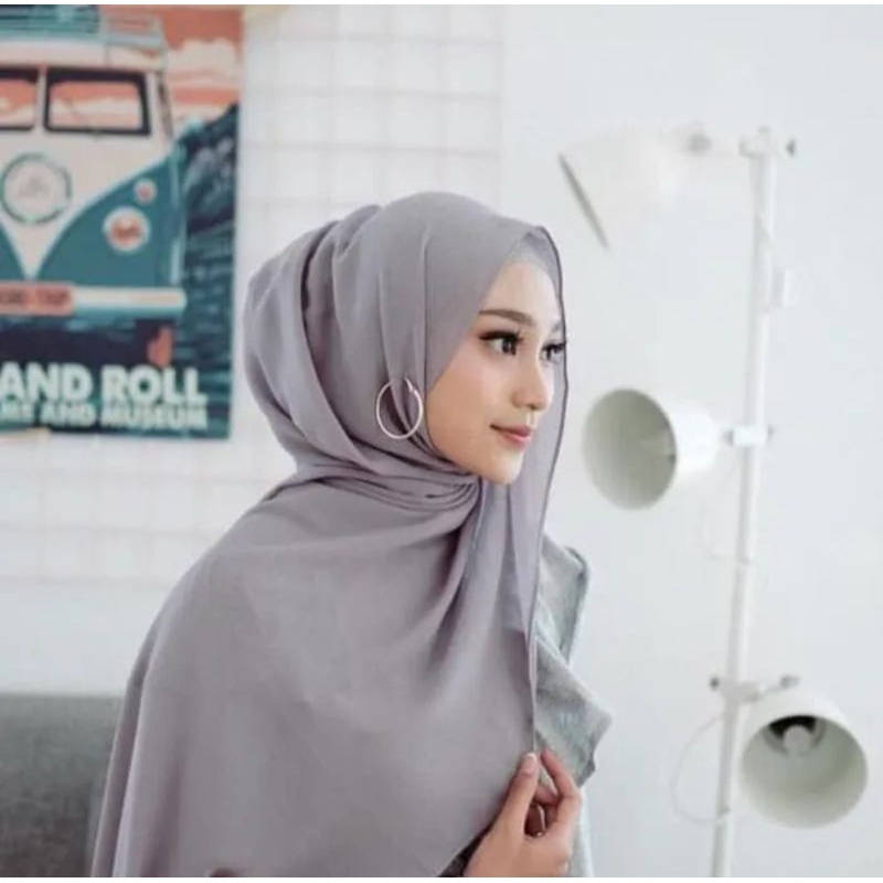 pasmina kerudung panjang instan