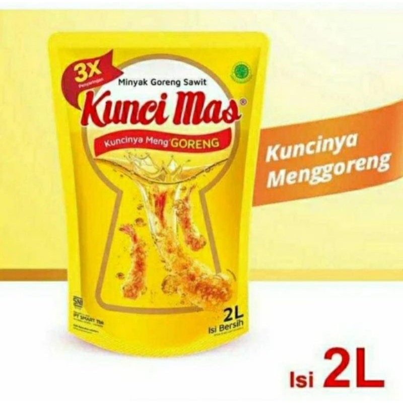 

Minyak Goreng Kunci Mas 2Liter