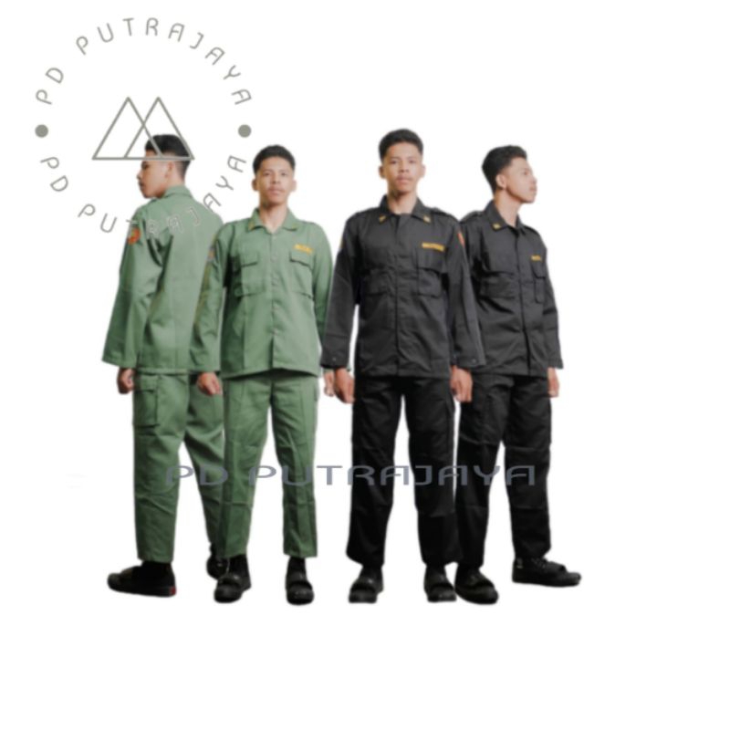 SERAGAN LINMAS HIJAU/SERAGAM LINMAS HITAM