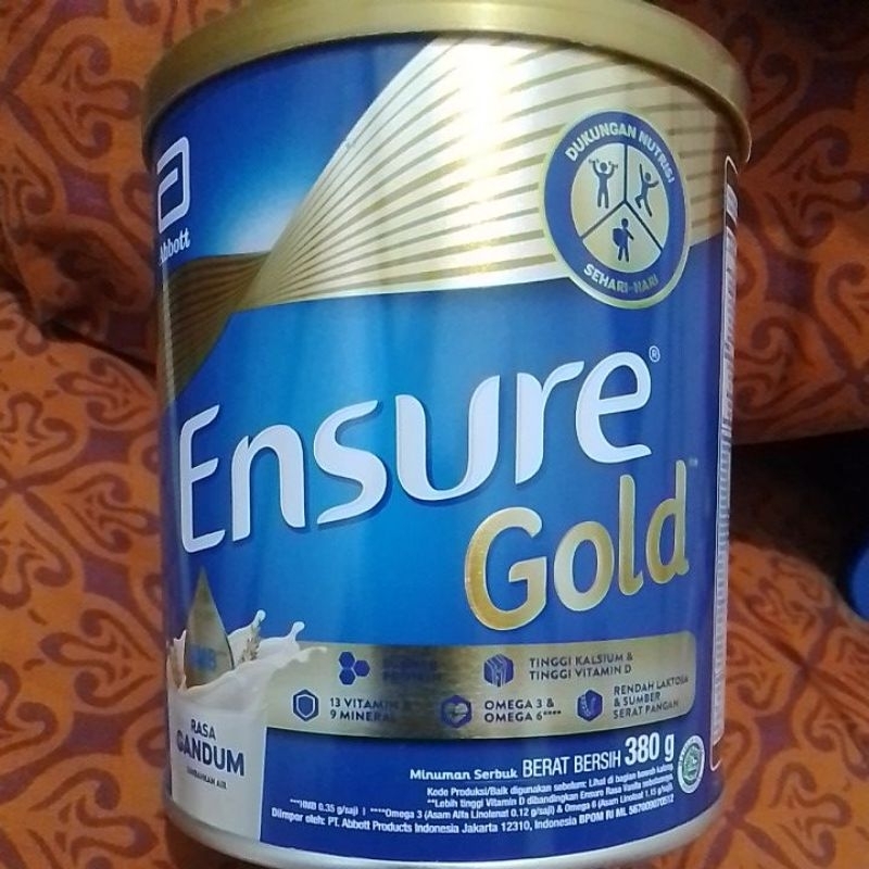 

Ensure gold Vanila coklat 380 gram