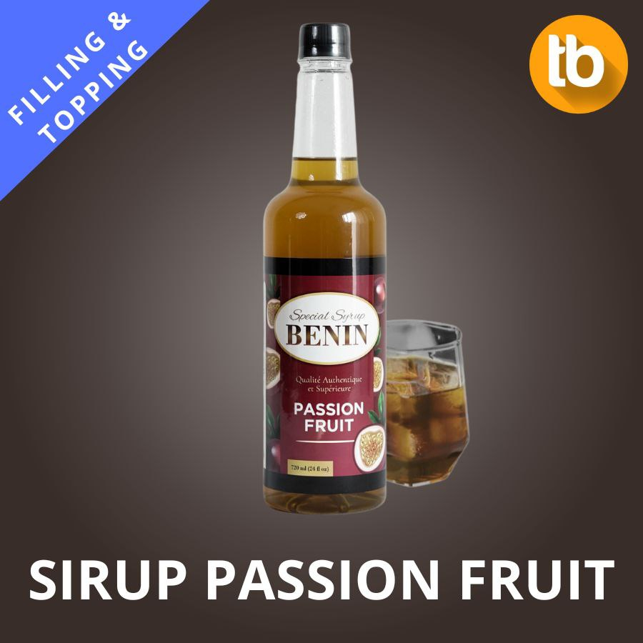 

Syrup Benin 720ml - Passion Fruit / Sirup Minuman Rasa Passion Fruit / Sirup Passion Fruit