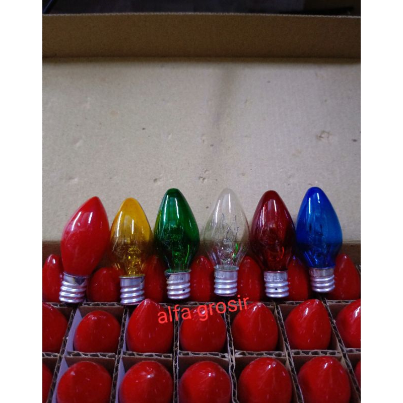 BOHLAM CABE E 12 / LAMPU CABE / LAMPU BOHLAM HIAS